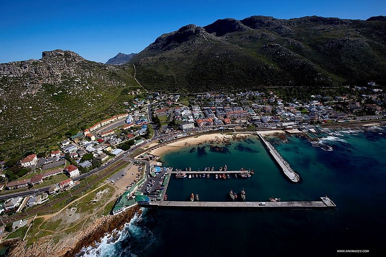 Kalk Bay Harbour and Mountain